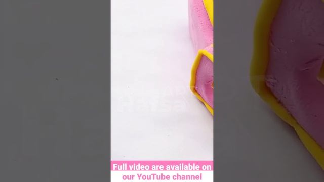 DIY How to Make Miniature Microwave oven with Polymer Clay| Kitchen set with Microwave Oven|