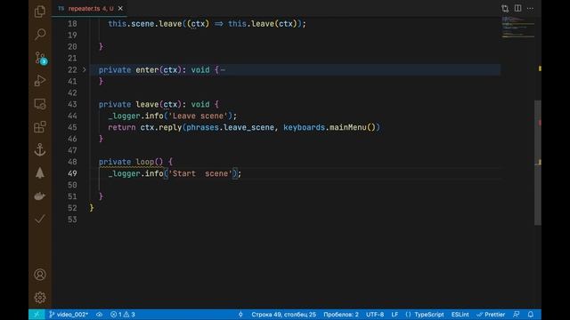 002 Разработка чат-бота для изучения языка (по системе Лейтнера) на Node.js + Typescript + Firebas смотреть онлайн