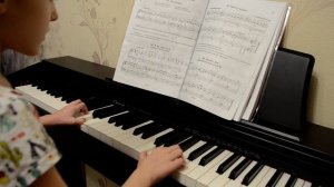 Я на горку шла - Русская народная песня (1 класс, фортепиано)