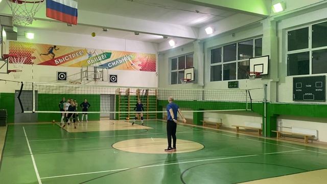 Волейбол, 22.03.2023, тренировка ЛВК Союз, 2х2 разминка смотреть онлайн