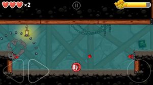 Красный шарик спасает принцессу. Red ball 4, уровни 73-75 и Мега босс. Прохождение red ball 4 boss