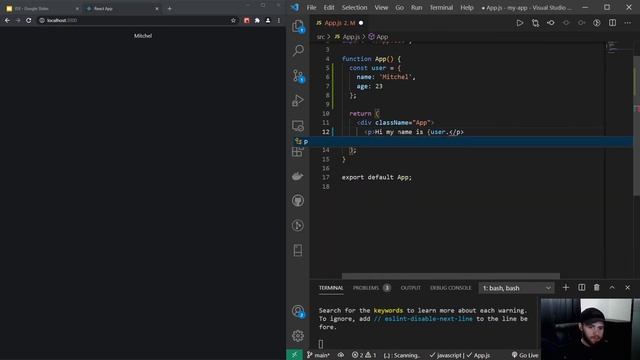 React Course - Fundamentals - JSX смотреть онлайн