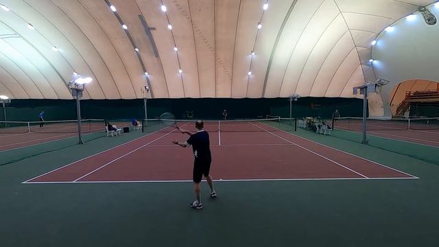 Гений Тенниса vs Денис Макаров. Бамос 1, группа матч 2. 28.02.21. смотреть онлайн