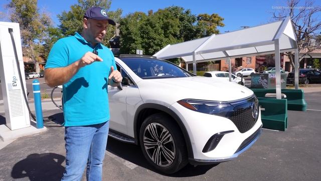 Mercedes EQS SUV: Die absolut NACKTE Basisversion im Test смотреть онлайн