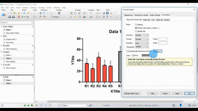 How To Make a Grouped Column Graph with SD In GraphPad Prism | Statistics Bio7 | Mohan Arthanari смотреть онлайн