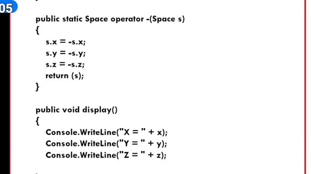 .Net Technology and C# (Unit 4 Operator Overloading) смотреть онлайн