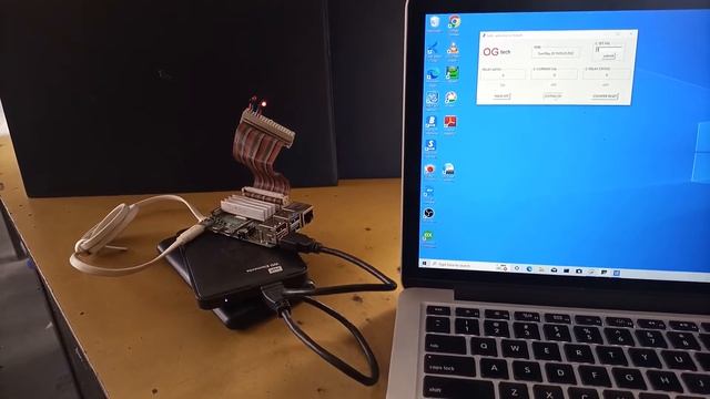 Create your own (HMI) Software using OPCUA & Python, Raspberry pi gpio output controlled by HMI