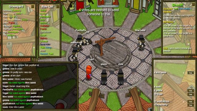 прохождение игры Town of Salem!на русском(1серия) смотреть онлайн