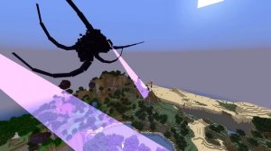 Spawn Wither Storm inside The Temple of Notch. Notch vs Wither Storm!
