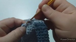 Енот крючком часть 2