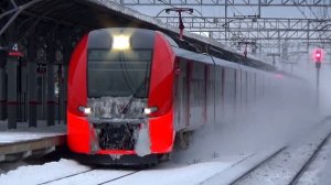 Скоростной электропоезд ЭС1П-034 "Ласточка-Премиум" №730 "Нижний Новгород - Москва"