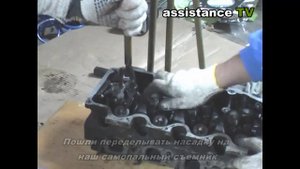 Как снять клапана или как вытащить сухарики