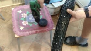 Ошиповка покрышки 100 шипов 2ч