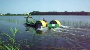 Лодка-косилка для уборки камыша ЛК-12
