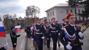 ПАРАД ПАМЯТИ МБОУ СОШ№4 г  Никольск Пензенская область