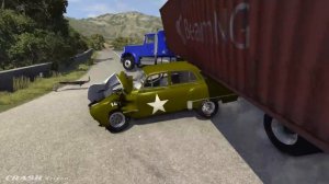 WILL IT STILL DRIVE? Crashes #53 - BeamNG Drive | CRASHdriven