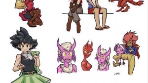 Tg tf  - tg transformation  - gender bender -  sketch mar