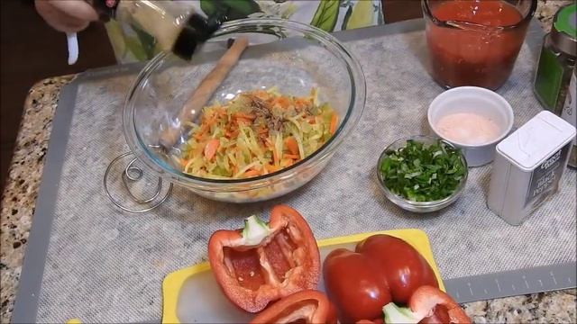 Перец Фаршированный Мясом и Овощами Диетический. Pepper Stuffed смотреть онлайн