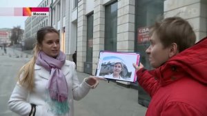 Репортер первого канала Жана Агалакова