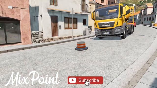 Car Mania Alert! Watch the Most Jaw-Dropping Showdown: Cars vs Bollards in BeamNG.Drive!" смотреть онлайн