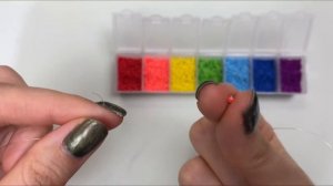 6 разных видов колец из бисера радуга для начинающих