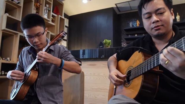 H.M. THE KING COMPOSITION THAI UKULELE ARTISTS : Ake Chaem / Zen Patiphan - ยิ้มสู้ смотреть онлайн