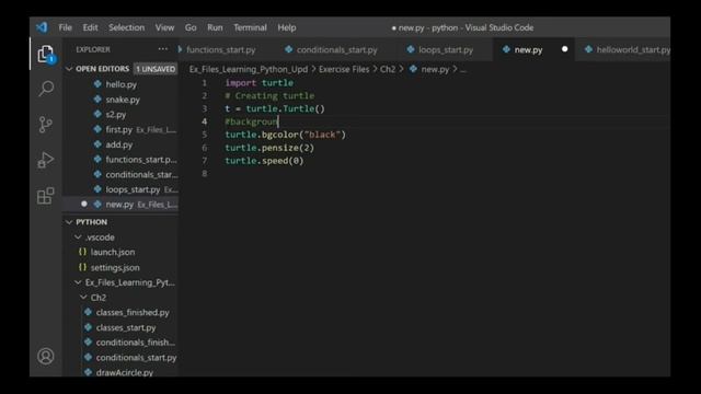 Python Turtle graphics tutorial | turtle graphics python | python graphics animation | lets code
