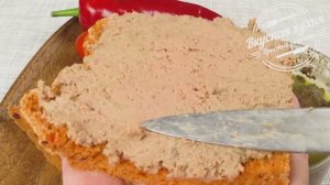 Паштет из печени.Намазка Очень вкусный рецепт .Можно законсервировать в баночки в конце,как сделать!