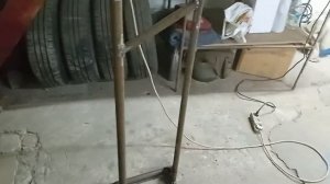 Самая простая и дешёвая дровница в баню