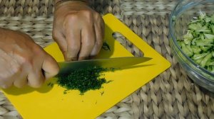 Салат из молодой капусты с огурцом и ИКРОЙ МОЙВЫ