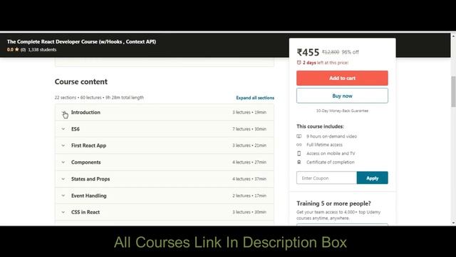 Udemy Course With 100%Free CouponCode(Artificial-intelligence,Autocad,React-developer)(20-July-2020 смотреть онлайн
