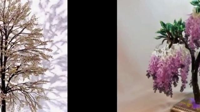 Деревья из бисера - 2