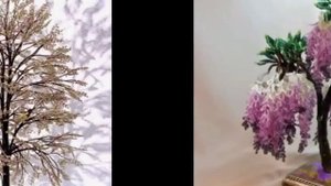 Деревья из бисера - 2