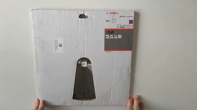 Распаковка - Пильный диск Bosch 2.608.640.453 смотреть онлайн