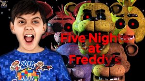 РАСПАКОВКА FUNKO FIVE NIGHTS AT FREDDY'S - ЯРИК СТРОИТ ПИЦЦЕРИЮ FREDDY FASBEAR'S PIZZA