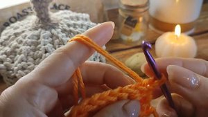 "КОРЗИНКА ТЫКВА" крючком . МК 1 ЧАСТЬ /"PUMPKIN BASKET" crocheted. MK 1 PART