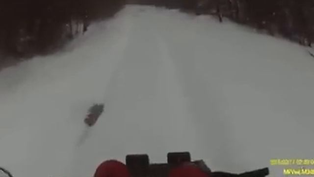 Снежная сказка по дороге на Неберджаевскую 02.15 смотреть онлайн