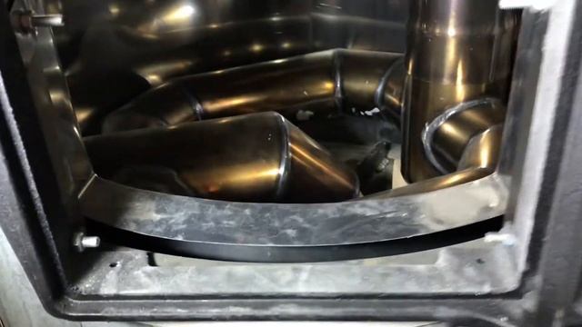 Банная печь с ЗК в талькохлорите