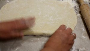 Печенье из творожного теста с повидлом