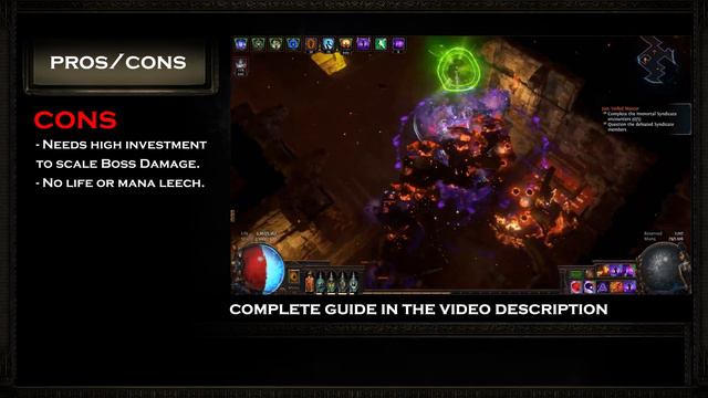 3.20 ESSENCE DRAIN OCCULTIST - POE FORBIDDEN SANCTUM - POE BUILDS