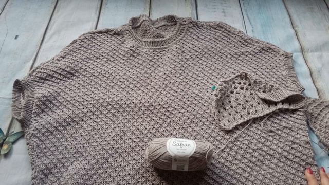 Кофточка из хлопка Drops Safran смотреть онлайн