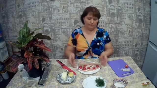 Скумбрия с овощами, запечённая в лаваше смотреть онлайн