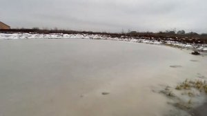 Искусственное озеро на нашем участке. Как набрать воду в пруд.