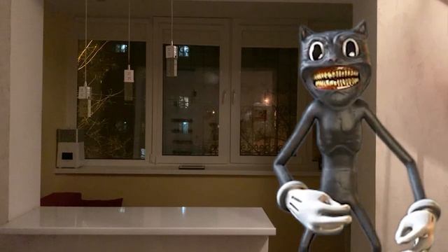 Cartoon Cat Мультяшный Кот существует в реальной жизни. Милана против Картун Кэт  (MMP TV SHOW)