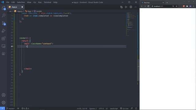 Full Stack Project with React.js and Django (Task Manager Application)