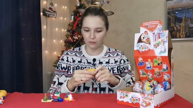 ?Новогодняя коллекция КИНДЕР СЮРПРИЗ 2021☃️ ОБМАН⛔Зачем так делать?! смотреть онлайн