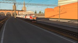 Отправление ЭП20-003 с поездом №4 Москва — Кисловодск | Trainz 19