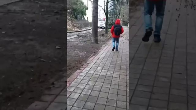 В Сочи около жилых многоэтажек сошёл оползень