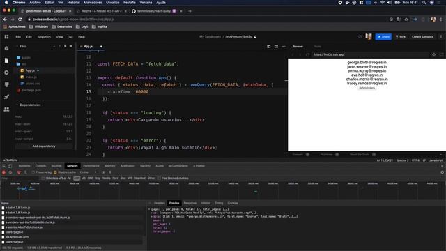 React Query. Hooks for fetching #reactjs #reactquery смотреть онлайн