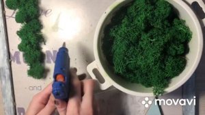 МК: Панно из стабилизированного мха